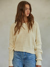 Pullover Sweater in Cream