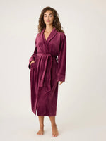 Velvety Velour Robe