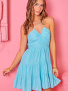FINAL SALE Skyline Rouched Mini Dress