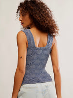 Love Letter Cami in Indigo Pura
