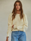 Pullover Sweater in Cream