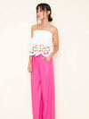 Chic Eyelet Strapless Top