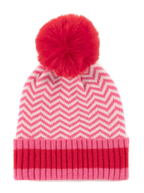 FINAL SALE Olivia Beanie in Pink