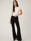 Jayde Cord Flare Black Pant