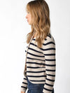 Gia Sweater in Natural Navy