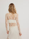 Lady Lux Layering Top in Ivory