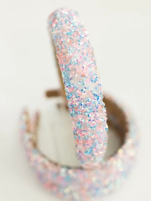 Luxa Little Cotton Candy Beaded Headband