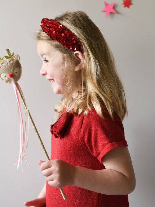 Sequin Velvet Headband