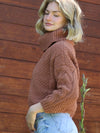 Fallen Leaves Chenille Sweater