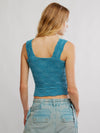 Love Letter Cami in Mineral Blue