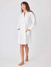 Cable Knit Robe in Ivory