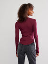 Going Places Cardigan in Acai