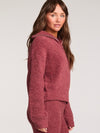 Rosewood Quarter Zip Sweater