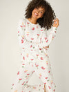 Lets Get Toasty PJ Set Ivory