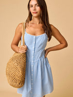 Gingham Corset Dress