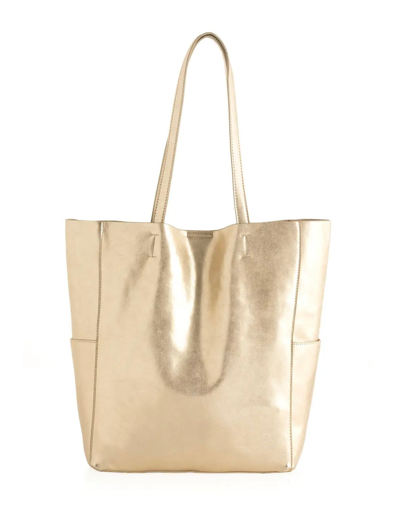 Maddie Tote in Gold