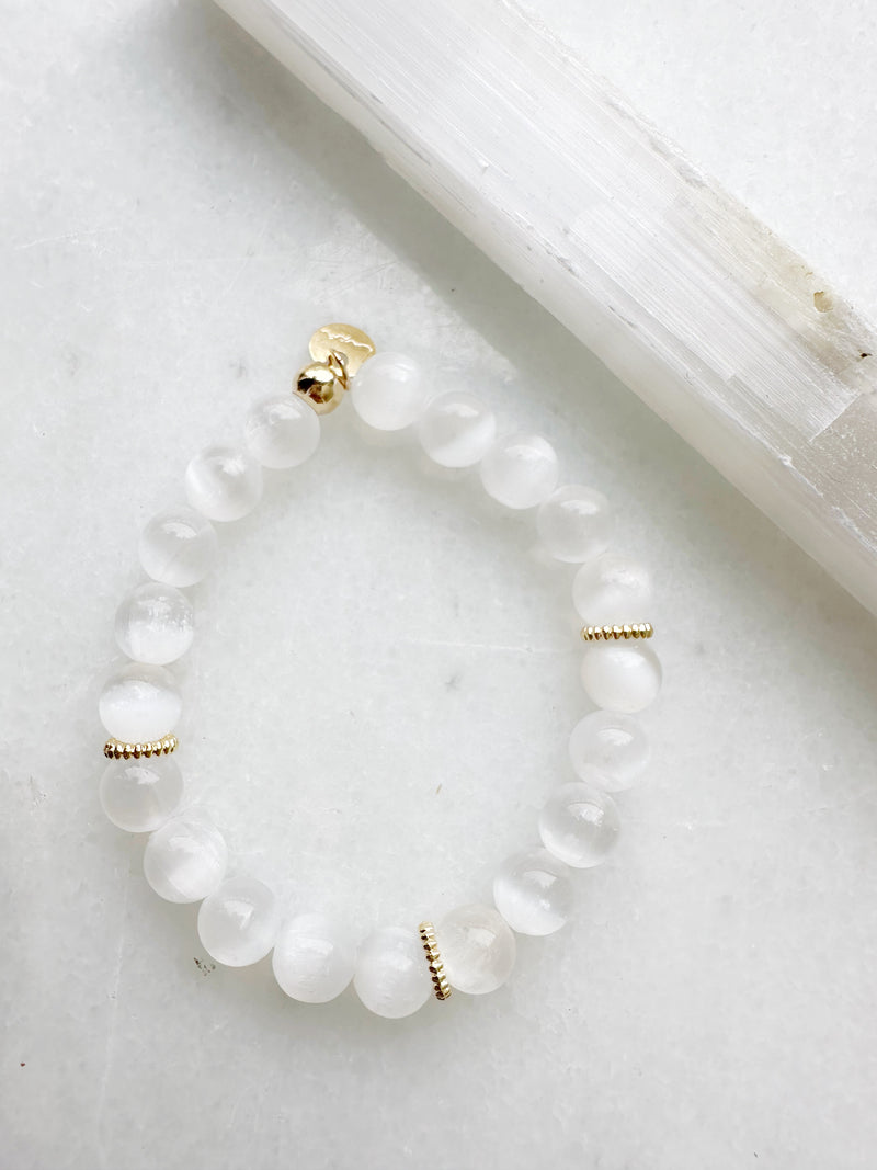 Selenite Twist Octa Stretch