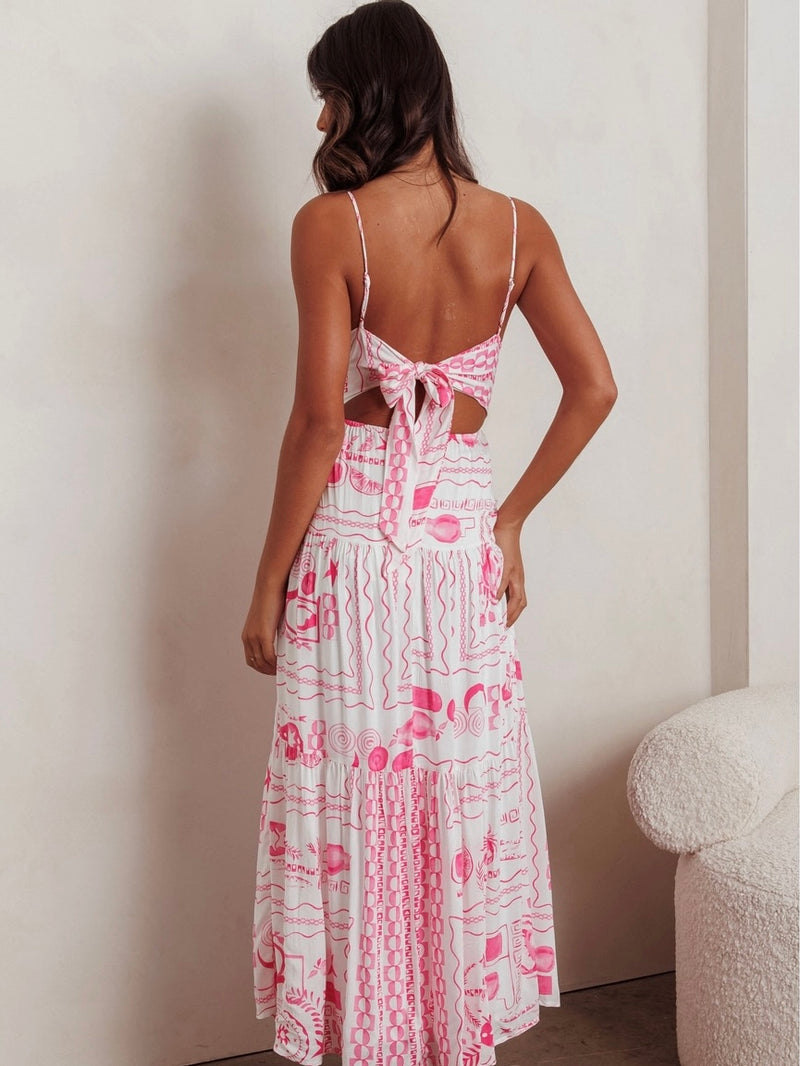 Summer Sun Tiered Maxi Dress