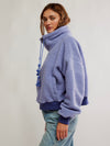 Alpine Sherpa in Periwinkle
