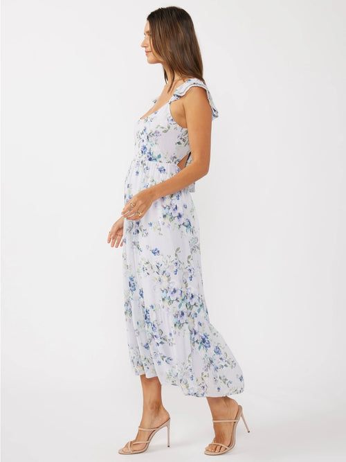 Fiona Floral Tie Back Dress