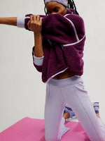 Mountain High Half Zip - Black Cherry Combo