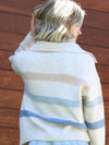 Ellis Collared Striped Pullover Sweater