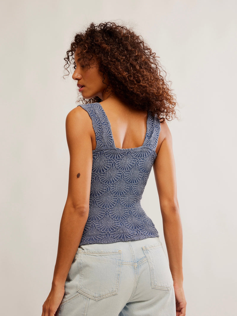 Love Letter Cami in Indigo Pura