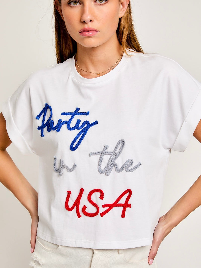 FINAL SALE Party in the USA t-shirt