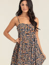 Dahlia Floral Mini Dress
