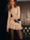 Ribbon Chain Tight in Cream