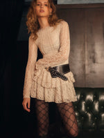 Ribbon Chain Tight in Cream