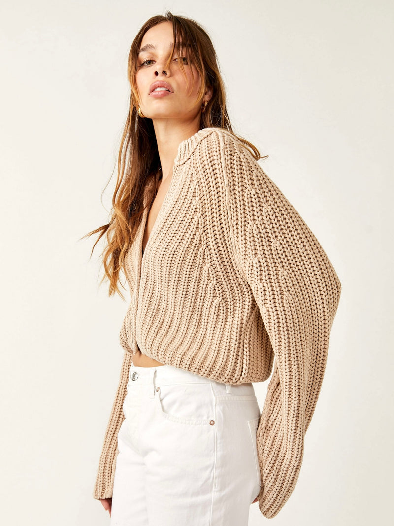 Sweet Nothing Cardi in Sandcastle