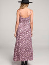 Rita Tank Midi Dress in Sangria