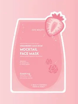 Strawberry Coco Rosé Soothing Biocellulose Mocktail Mask