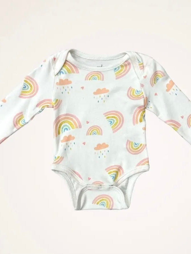 Baby Rainbow Long Sleeve Bodysuit