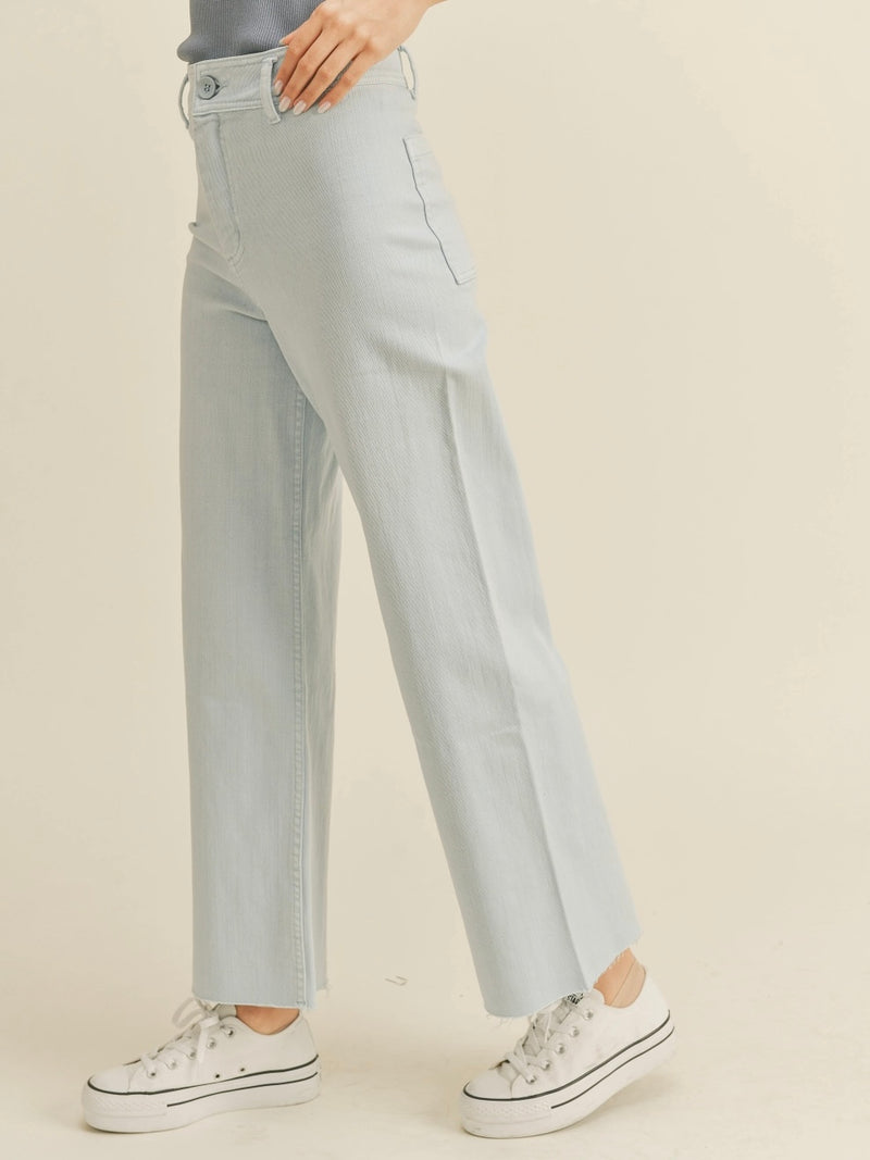 Marina Wide Leg Jeans in Light Blue