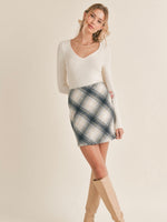 FINAL SALE Ellroy Plaid Mini Skirt