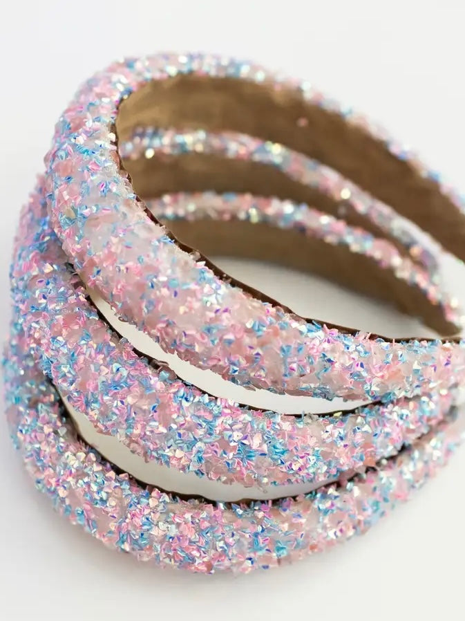 Luxa Little Cotton Candy Beaded Headband