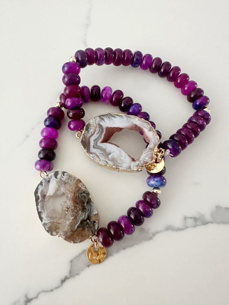 Candy Jade Chelsea Stretch Bracelet