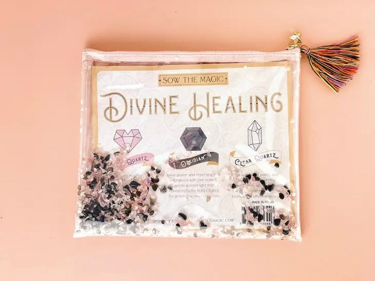 FINAL SALE Divine Healing Gemstone Pouch