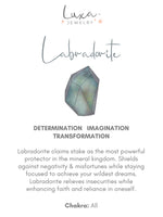 Labradorite & Mother of Pearl Sun Deka Stretch