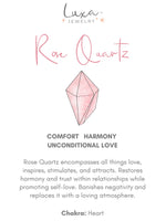 Rose Quartz on Peach Apollo Wrap