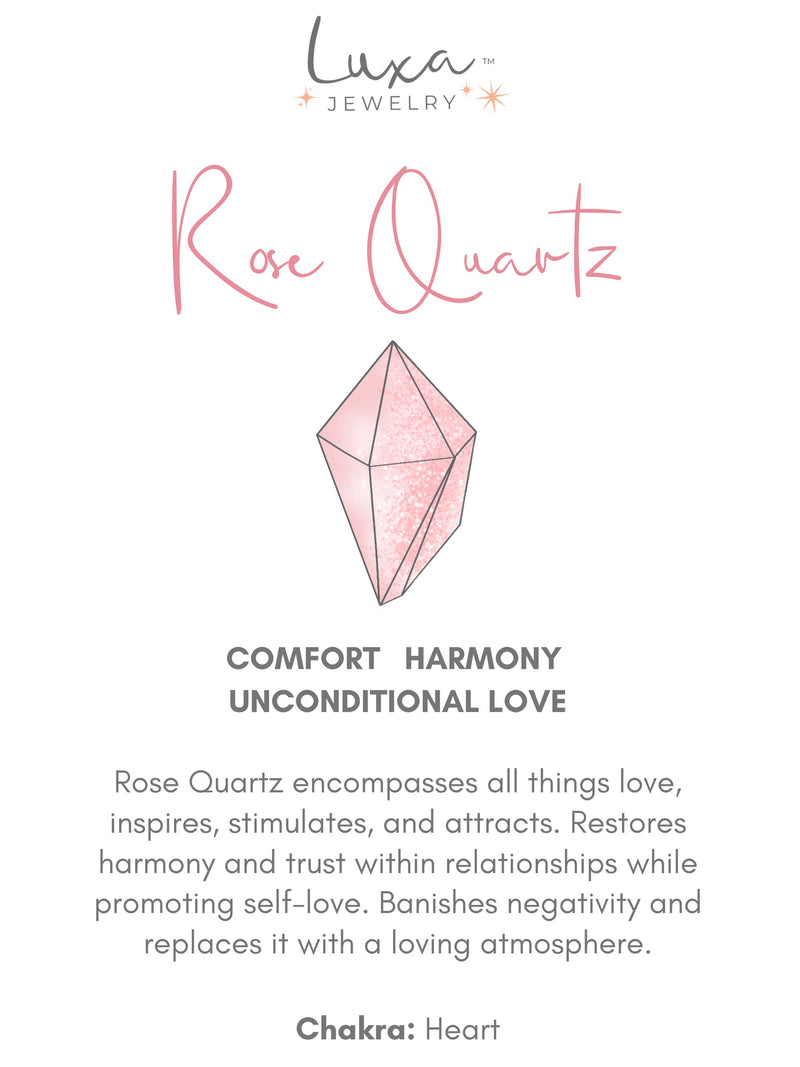 Rose Quartz Star Shine Octa Stretch