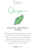 Chrysoprase Moon Octa Stretch