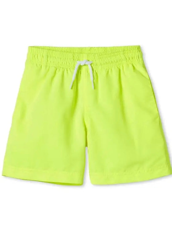 Luxa Little Neon Yellow Boys Board Shorts