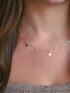 Pink Peruvian Opal Star Dreamer Necklace