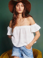 Gianna Off the Shoulder Ruffle Top