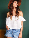 Gianna Off the Shoulder Ruffle Top