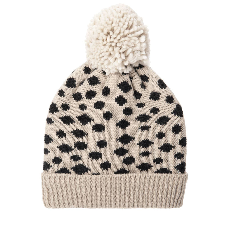 FINAL SALE Cheetah Knit Hat