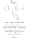 Clear Quartz Lua Necklace
